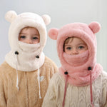Face Cover Helmet Cap For Children Cold-proof Warm Balaclava