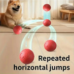 Smart Dog Toy Ball Automatic Interactive Pet Electronic Rolling USB Rechargeable Moving Bouncing for Puppy to Large Dog Chew Toy