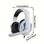 Over-the-Head Wired Headset with Noise Isolation - Lightweight