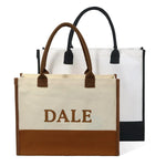 Custom Logo Natural Black Jute Bag Hessian Shopper Tote Bags With Strong Handles