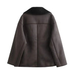 MUJER 2025 Woman Thick Faux Leather Jackets for Women Autumn