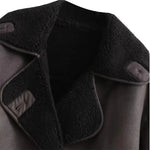 MUJER 2025 Woman Thick Faux Leather Jackets for Women Autumn