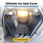 Pet Dog Seat Cover, Hammock-Style Design, Anti-Slip, Durable And Soft Rear Seat Cover for Pets. Made of Thickened 600D Heavy-Duty Fabric, This Pet Car Mat Fits Sedans, Trucks, And Suvs. It Is an Open Mesh Dog Car Seat Cushion