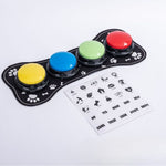 [Dog Buttons Talk] Dog Buttons Talk, Dog Buttons for Communication, Used for Dog Training Clicker Dog Communication Button