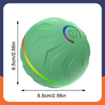 Smart Dog Toy Ball Automatic Interactive Pet Electronic Rolling USB Rechargeable Moving Bouncing for Puppy to Large Dog Chew Toy