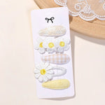 5Pcs BB Clips Set for Children Hair Accessories Sweet Hair bangs
