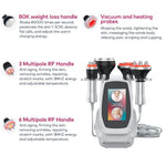 4 in 1 80K Cavitation Ultrasonic Body Slimming Machine Beauty Devic Facial Massager Skin Tighten Face Lifting Vacuum Suction