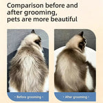 Professional Pet Cat Hair Removal Comb Brush Cat Dog Grooming Shedding Tools Double Sided Pet Grooming Comb for Pet Care