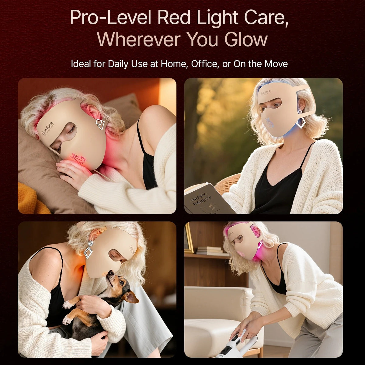 Professional Dr.pen M9 Microneedle Device With Hello Face M300 LED Mask Beauty machine Needle length 0.25 mm