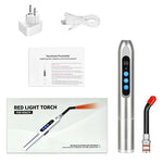 Red Light Therapy Cold Sore Device For Mouth Sores Treatment 660nm 850nm NearInfrared LED Light Therapy Machine Skin Care Wand