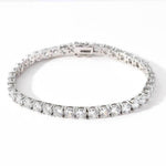 Wholesale Geometric Shiny Plain Micro Pave 5A Zirconia CZ Moon Shaped Chain Choker Necklace Gold Color Fashion Women Jewelry Set