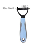 Professional Pet Cat Hair Removal Comb Brush Cat Dog Grooming Shedding Tools Double Sided Pet Grooming Comb for Pet Care