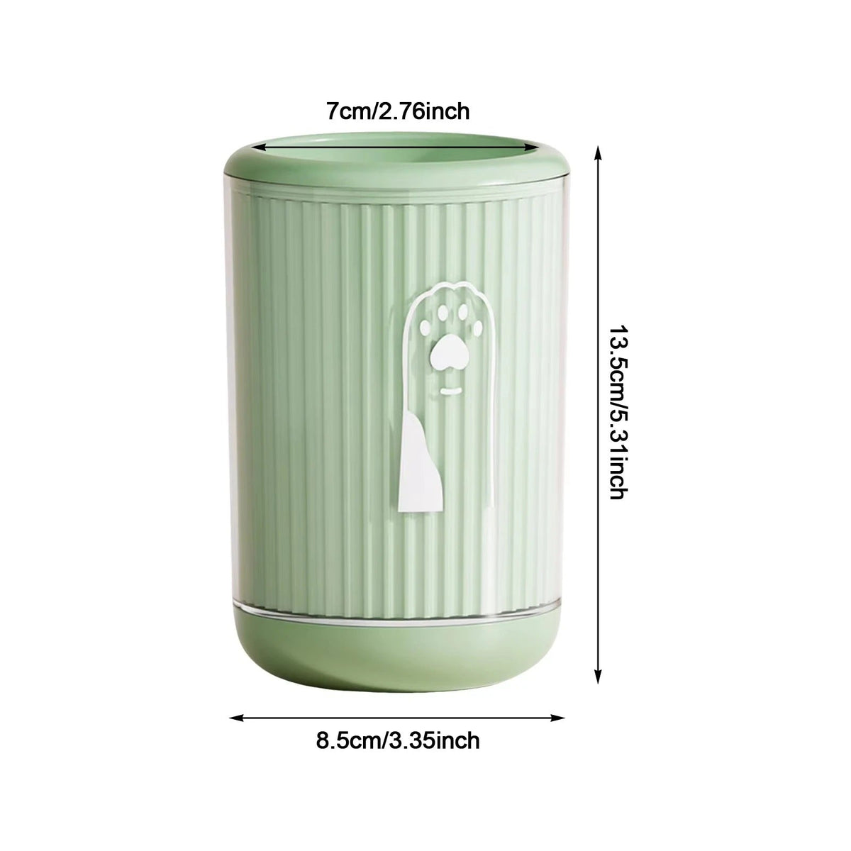 Manual Pet Foot-washing Cup Removable Liner TPR Soft Brush Dogs Cats Paw Cleaner Daily Paw Care Cleaning Tool Pets Accessories
